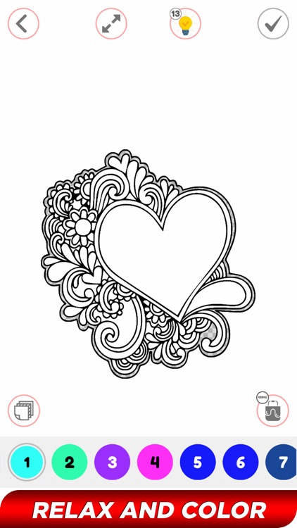 Tattoo Paint By Number Book screenshot-4