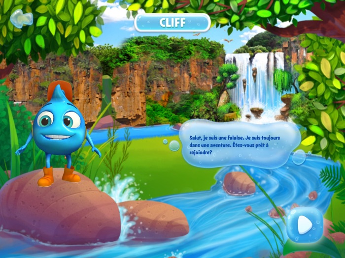 The Fresh water drops