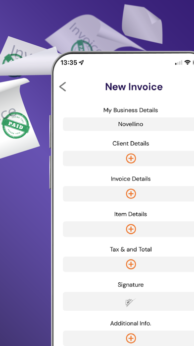 BillBook - Free Invoice Maker screenshot 2