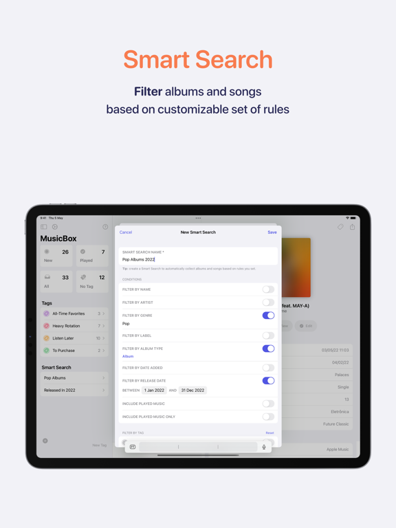 MusicBox: Save Music for Later MusicBox: Save Music for Later