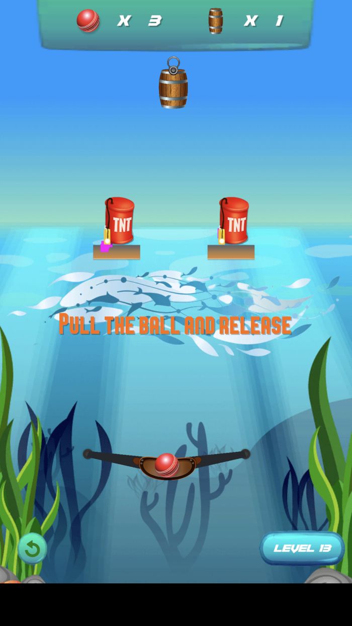 Slingshot Smash Barrel Shooter