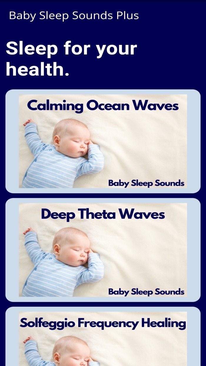 Baby Sleep Sounds Plus