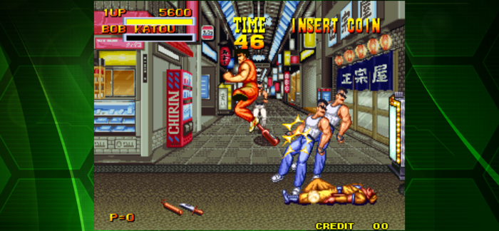 BURNING FIGHT ACA NEOGEO