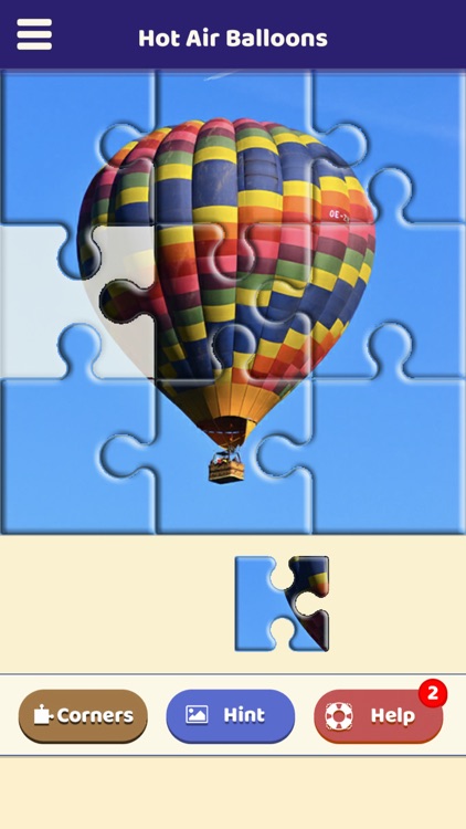 Hot Air Balloons Puzzle