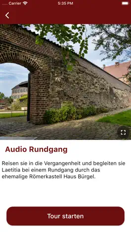 Game screenshot Audioguide Haus Bürgel apk