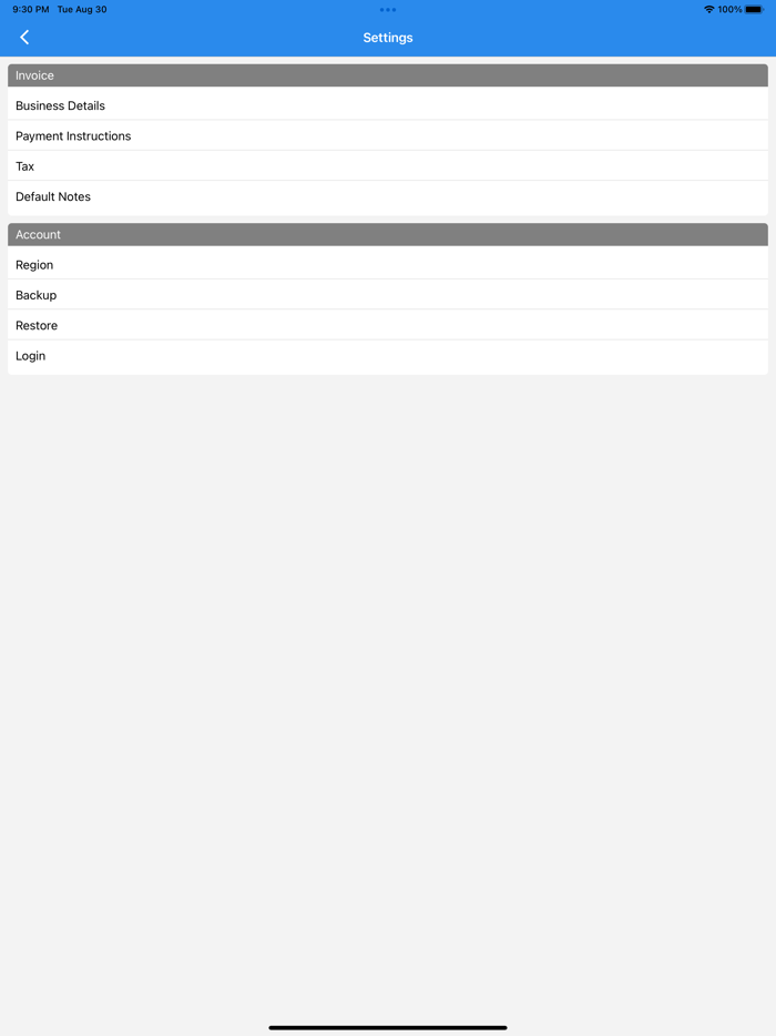 Easy Invoice - Simple Invoice