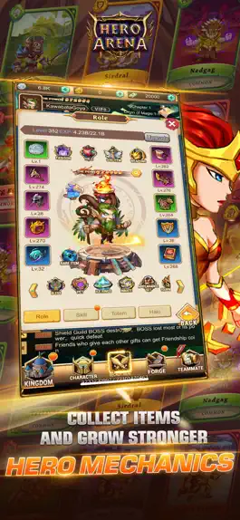 Game screenshot Hero Arena: AFK Battle RPG apk