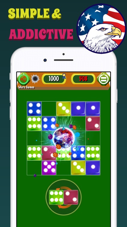 Fun 7 Block - Dice Merge Games screenshot-6