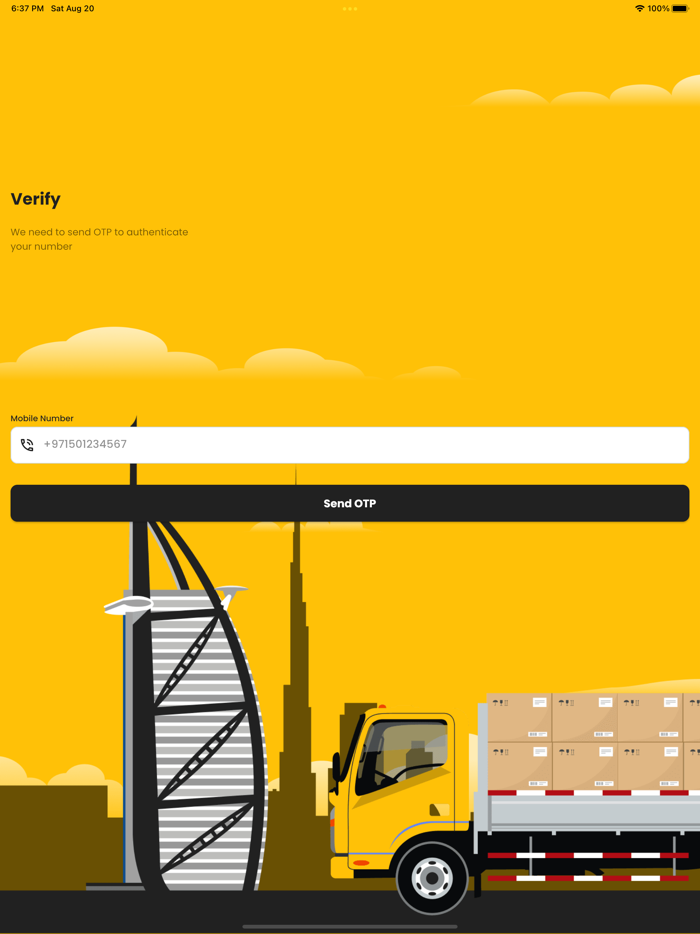 CarryFleet Rider App