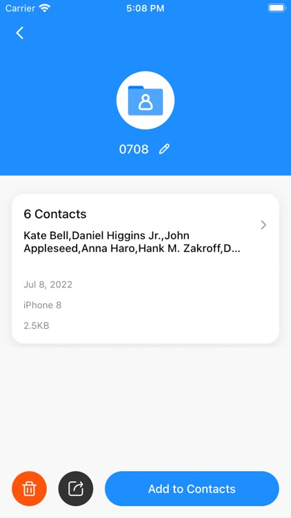 Contacts Backup & Restore Plus