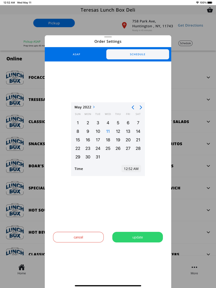 Teresas lunch box deli