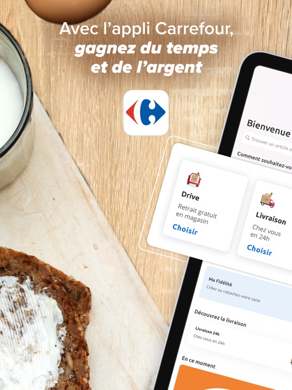 Carrefour : drive et livraison Carrefour : drive et livraison