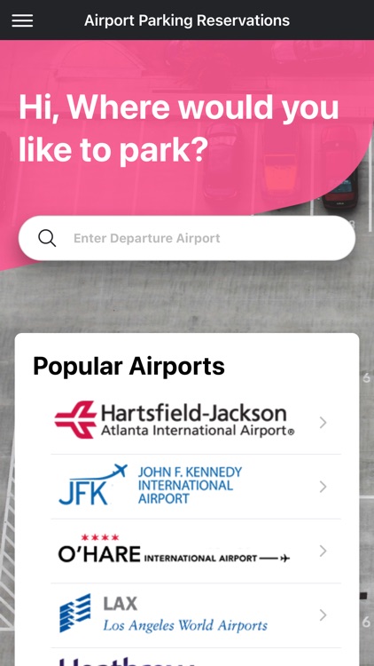 Airport Parking Reservations