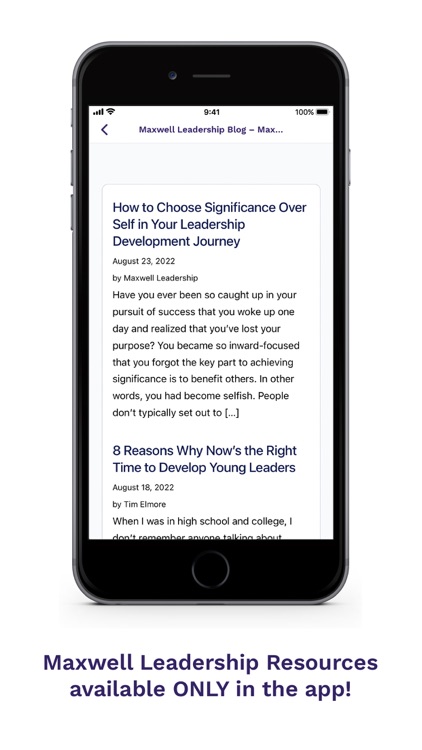 Maxwell Leadership App screenshot-6