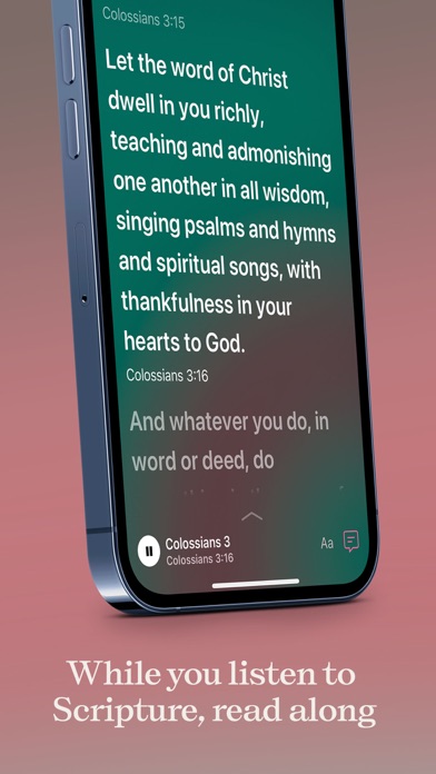 Dwell: Audio Bible Screenshot