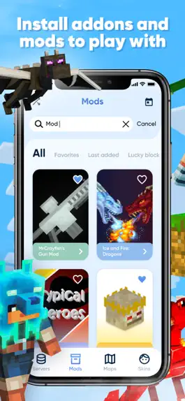 Game screenshot Addons Mods Maps for Minecraft mod apk