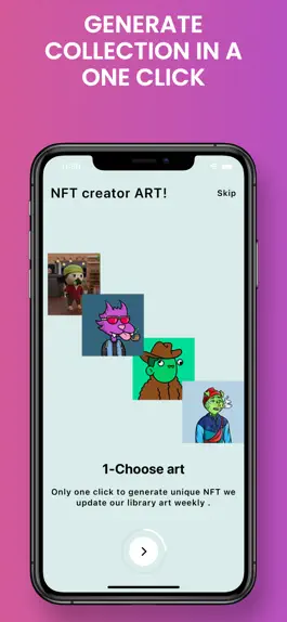 Game screenshot NFT Creator for Art generator hack