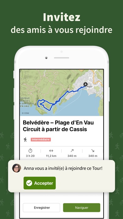 Komoot - Itinéraire vélo rando Komoot - Itinéraire vélo rando