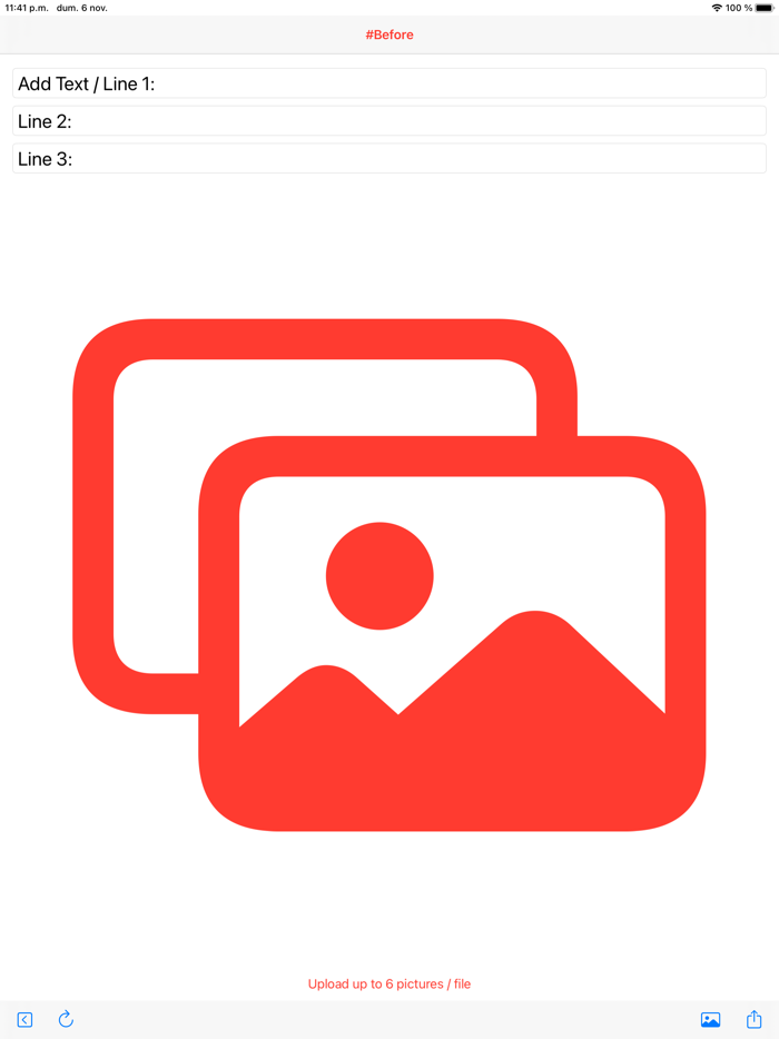 Before  After Save or Print