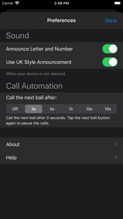 Simple BINGO Caller screenshot-6