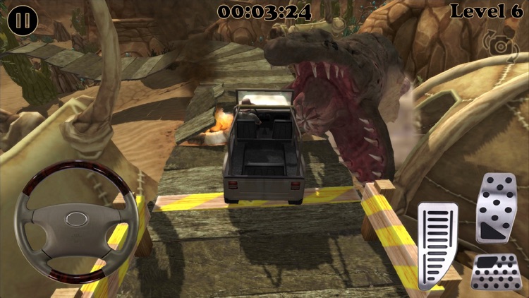 Jurassic 4x4 Mountain Climb screenshot-4