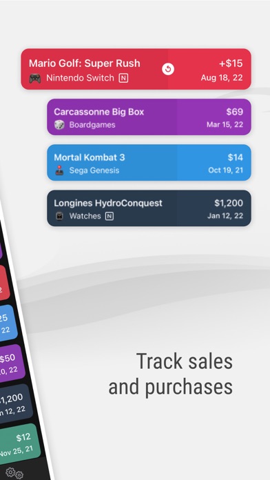 Screenshot #2 pour Collector: collections manager