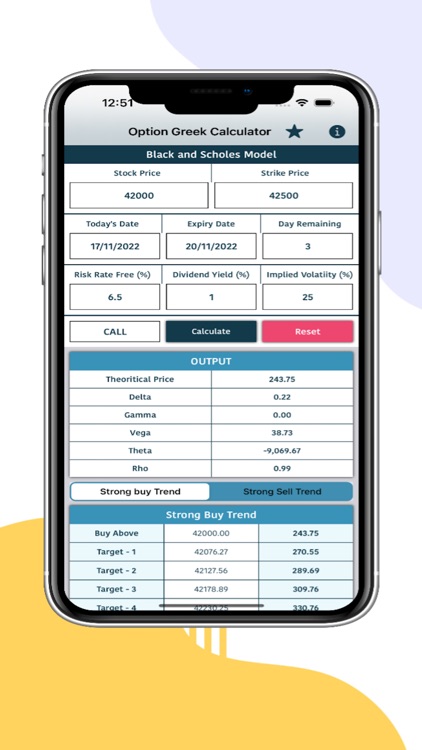 Option Greek Calculator screenshot-4