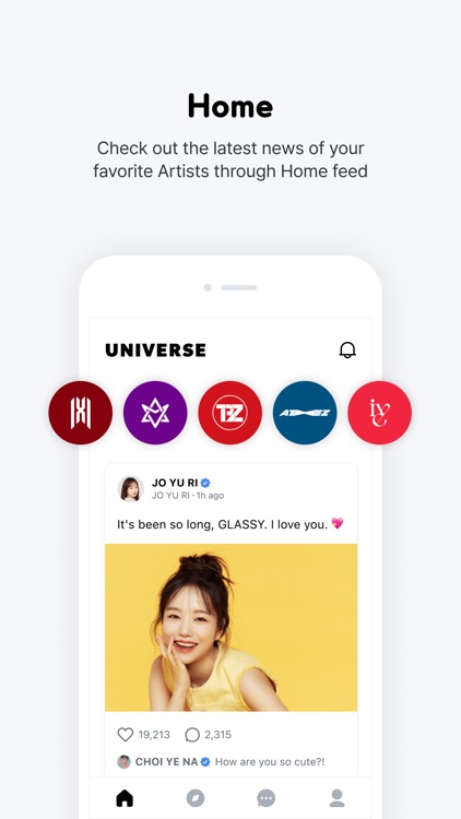 UNIVERSE : Global Fandom App