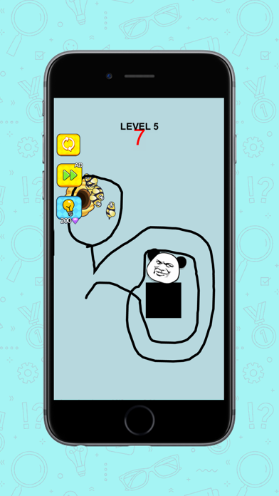 Save The Panda-Draw Line screenshot 2
