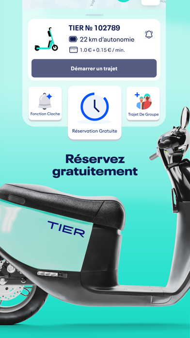 TIER Trottinettes électriques TIER Trottinettes électriques