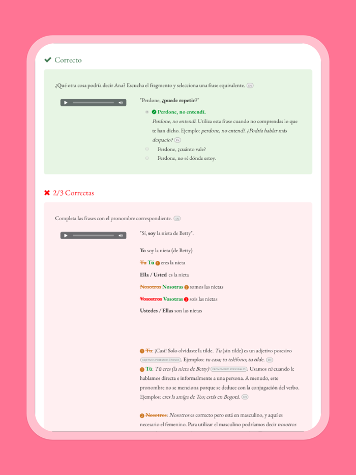 Learn Spanish - Gymglish