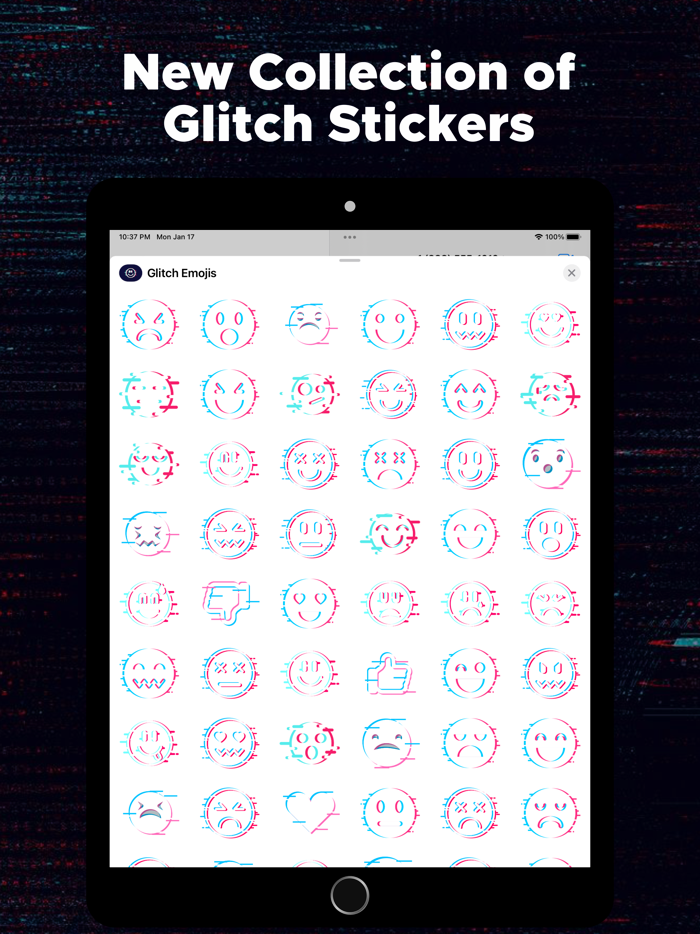 Glitch Stickers