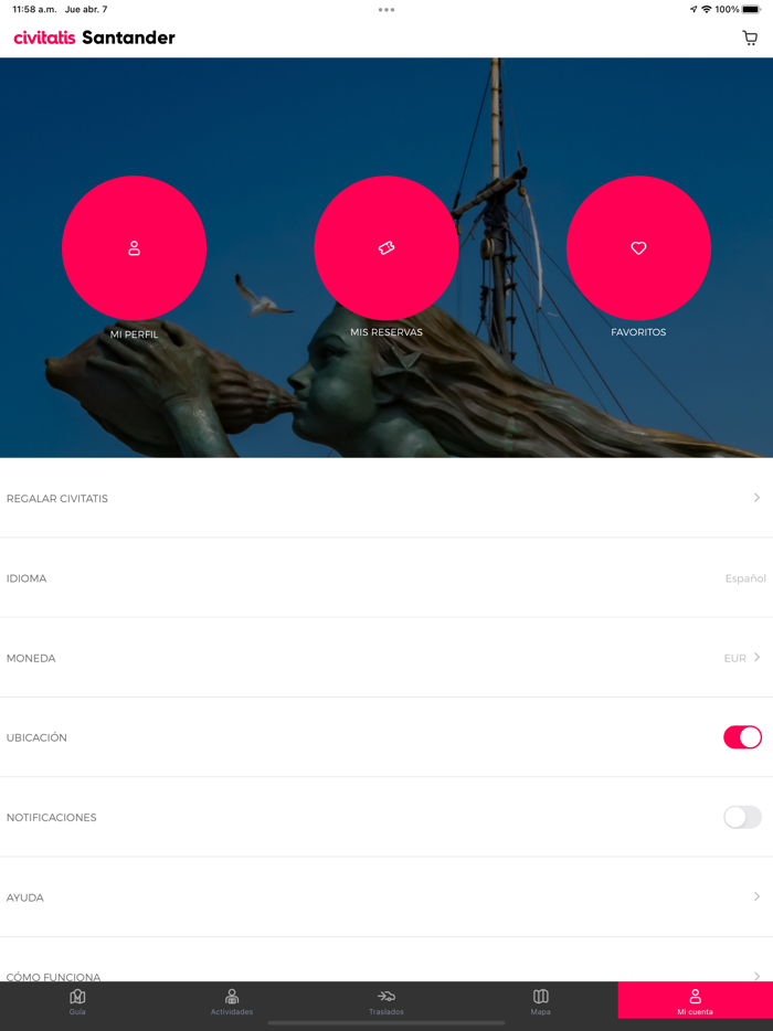 Guía de Santander Civitatis