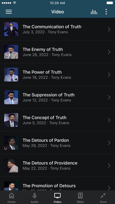 Tony Evans Sermons screenshot 3
