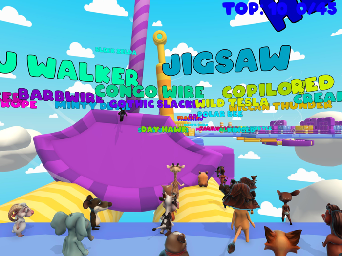 ANIMALS KNOCKOUT PARTY TIME