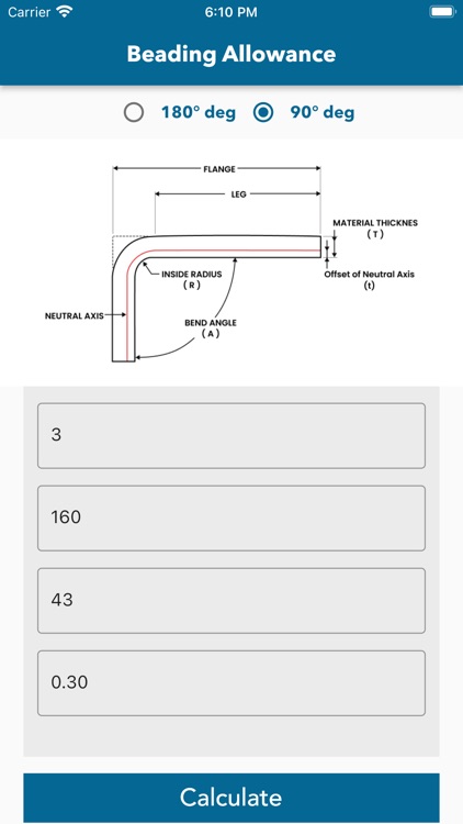 Pipe Bend Allowance