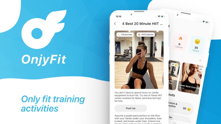 OnjyFit - Workout Stimular