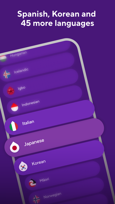Drops: Language Learning app