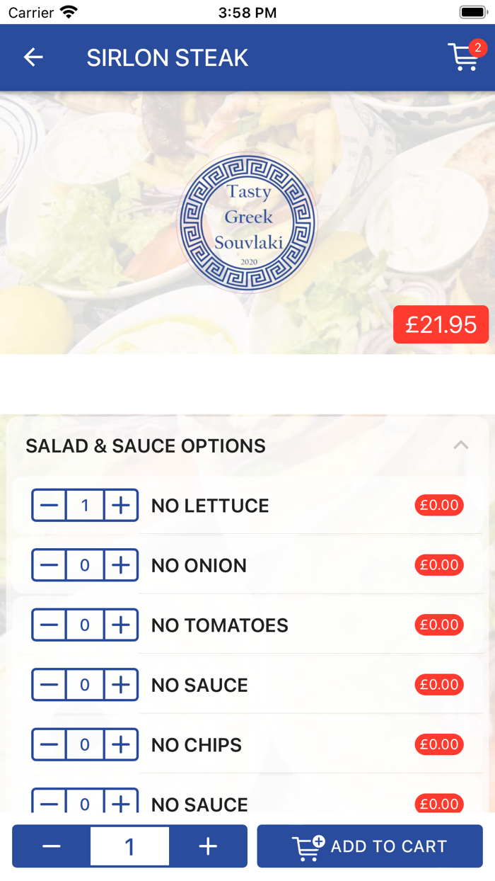 Tasty Greek Souvlaki