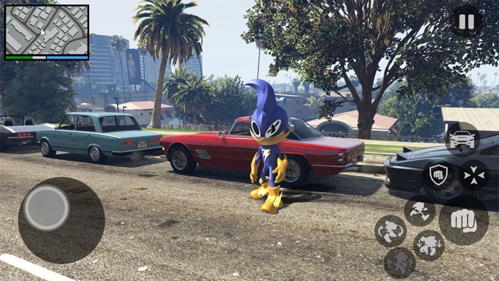 Blue Monster Hedgehog Rope Her