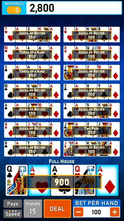 Video Poker Multi Bonus