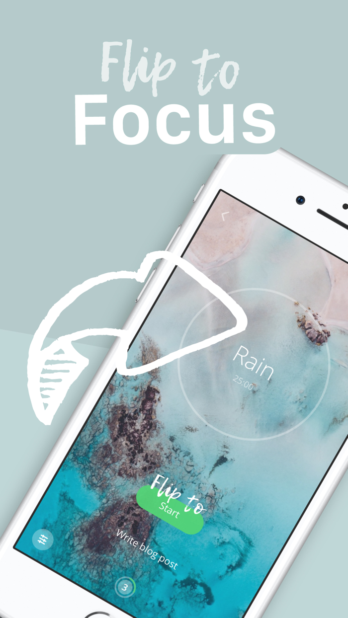 Flip Focus Timer for Pomodoro