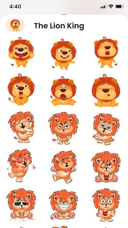 The Lion King Stickers!