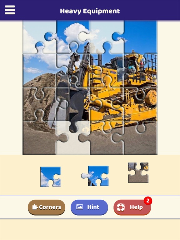 Heavy Equipment Puzzle screenshot 2