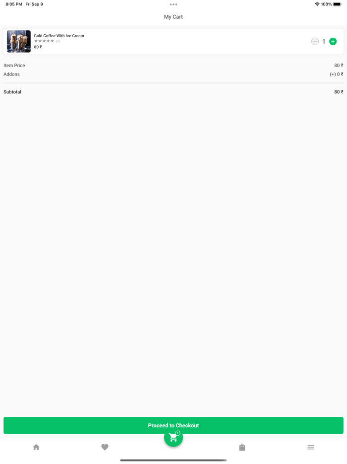 FoodZie Food Delivery App