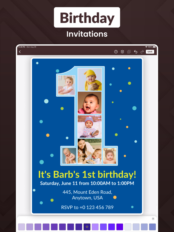 Invitation Maker, Card Creator screenshot 3