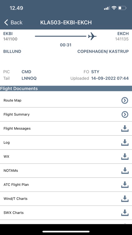 CrewBriefing App