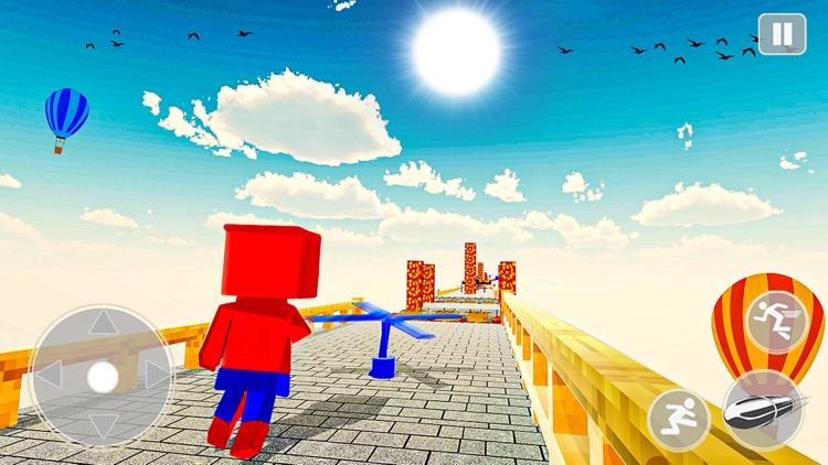 Hero Craft Run Floor is Lava