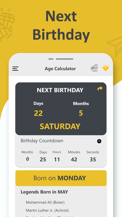 Age Calculator - Date of Birth screenshot-3