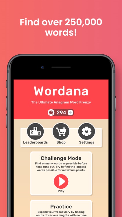 Wordana - Anagram Word Frenzy